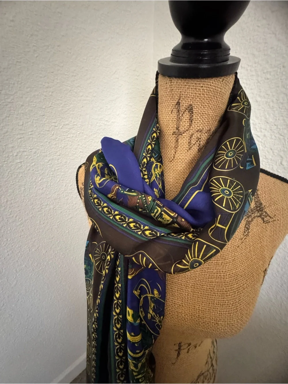 Hermes Silk Scarf